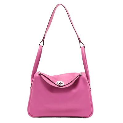 エルメス リンディ26 トレサージュ ヴォースイフト マグノリア シルバー