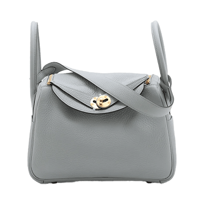 エルメス リンディ26 トリヨンクレマンス ブルーグラシエ ゴールド