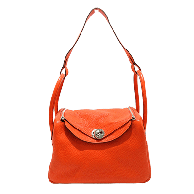 エルメス リンディ26 ヴェルソ オレンジポピー×ボルドー トリヨンクレマンス