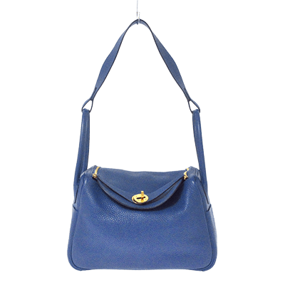 エルメス リンディ26 ブルーブライトン トリヨンクレマンス