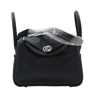 エルメス リンディ26 トレサージュ スイフトxヴォーエプソン ブルーインディゴ シルバー