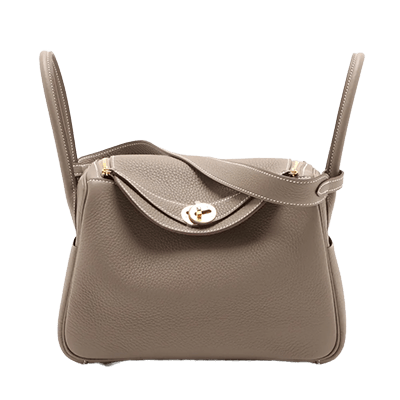 エルメス リンディ26 ヴェルソ スイフト モーヴペール×ゴールド シルバー