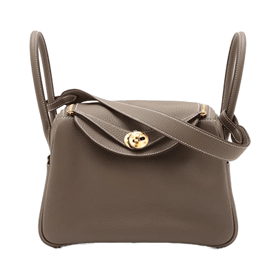 エルメス リンディ26 トリヨンクレマンス エトゥープ ゴールド