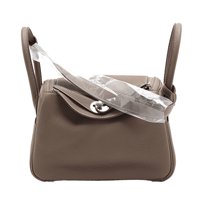 エルメス リンディ26 トリヨンクレマンス エトゥープ シルバー