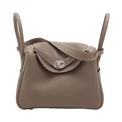 エルメス リンディ26 トリヨンクレマンス エトゥープ シルバー