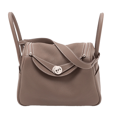 エルメス リンディ26 トリヨンクレマンス エトゥープ シルバー