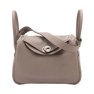 エルメス リンディヴェルソ26 エバーカラー グリアスファルト×ブルーインディゴ シルバー