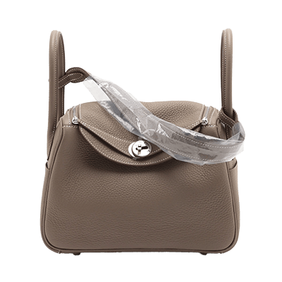 エルメス リンディ26 トリヨンクレマンス エトゥープ シルバー