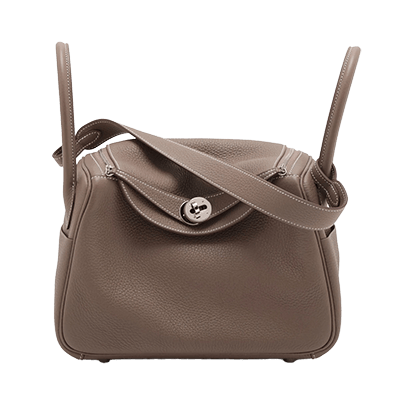 エルメス リンディ26 トリヨンクレマンス エトゥープ シルバー