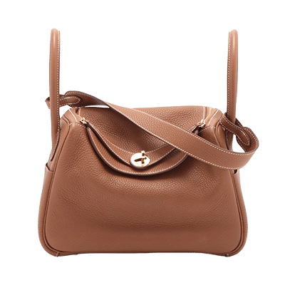 エルメス リンディ26 トリヨンクレマンス ゴールド×ゼラニウム ゴールド