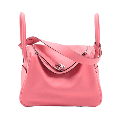 エルメス リンディ26 エバーカラー ローズリップスティック シルバー