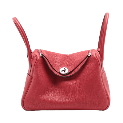 エルメス リンディ26 トリヨンクレマンス ルージュカザック シルバー