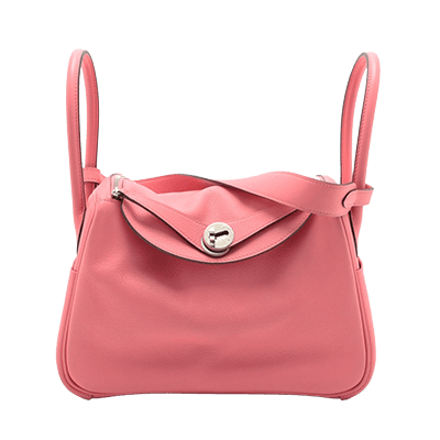 エルメス リンディ26 エバーカラー ローズアザレ シルバー