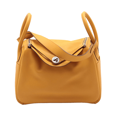 エルメス リンディ30 エバーカラー ジョーヌアンブル シルバー