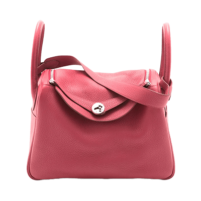 エルメス リンディ30 トリヨンクレマンス ルージュグレナ シルバー