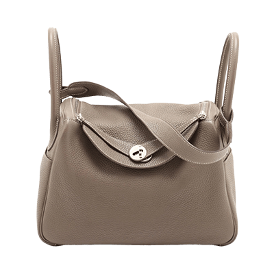 エルメス リンディ30 トリヨンクレマンス エトゥープ シルバー