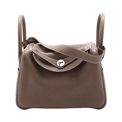 エルメス リンディ30 トリヨンクレマンス エトゥープ シルバー