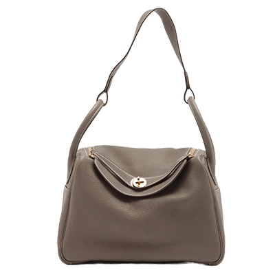 エルメス リンディ30 トリヨンクレマンス エトゥープ シルバー