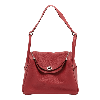 エルメス リンディ30 トリヨンクレマンス ルージュピマン シルバー