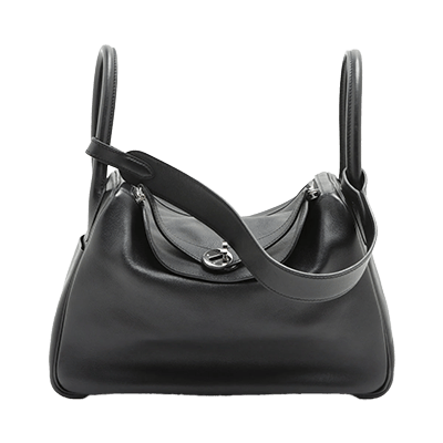 エルメス リンディ30 ヴォースイフト ブラック シルバー