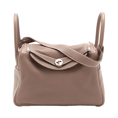 エルメス リンディ30 トリヨンクレマンス エトゥープ シルバー