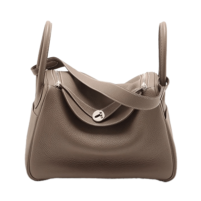 エルメス リンディ30 トリヨンクレマンス エトゥープ シルバー