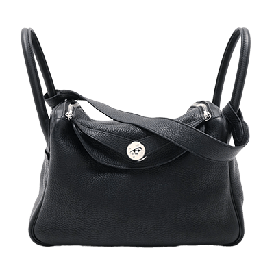 エルメス リンディ30 トリヨンクレマンス ブラック シルバー