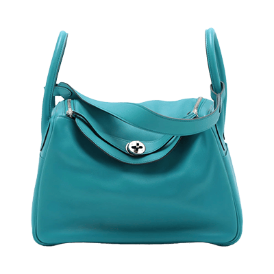 エルメス リンディ30 ヴォースイフト ターコイズ シルバー