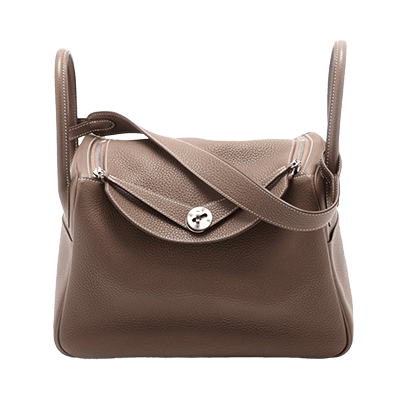 エルメス リンディ30 トリヨンクレマンス エトゥープ シルバー