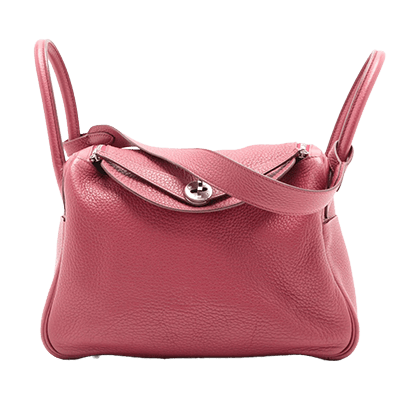 エルメス リンディ30 トリヨンクレマンス ルビー シルバー