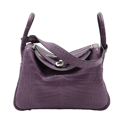 エルメス リンディ30 ニロティカス アメジスト シルバー