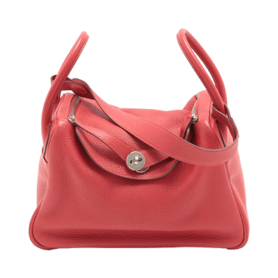 エルメス リンディ30 トリヨンクレマンス ルージュカザック シルバー