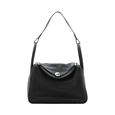 エルメス リンディ30 トリヨンクレマンス ブラック シルバー