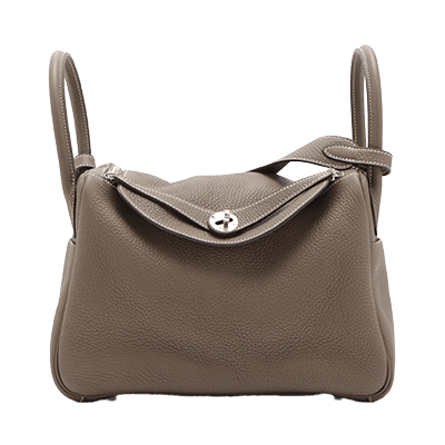 エルメス リンディ30 トリヨンクレマンス エトゥープ シルバー