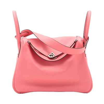 エルメス リンディ30 エバーカラー ローズアザレ シルバー