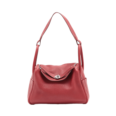 エルメス リンディ30 トリヨンクレマンス ルージュピマン シルバー