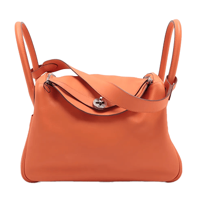 エルメス リンディ30 ヴォースイフト オレンジポピー シルバー