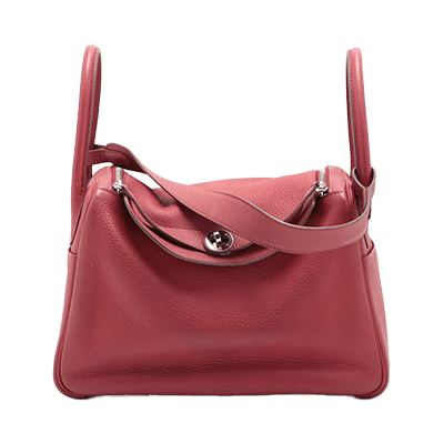 エルメス リンディ30 トリヨンクレマンス ルージュガランス シルバー