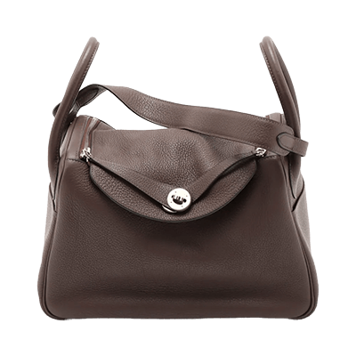 エルメス リンディ30 トリヨンクレマンス ショコラ シルバー