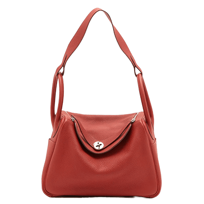 エルメス リンディ30 トリヨンクレマンス ルージュピマン シルバー