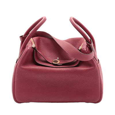 エルメス リンディ30 トリヨンクレマンス ルージュグレナ ゴールド