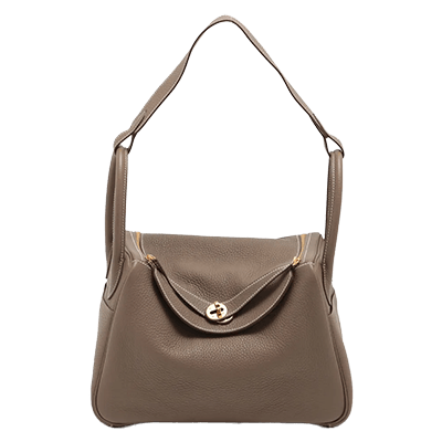 エルメス リンディ30 トリヨンクレマンス エトゥープ ゴールド