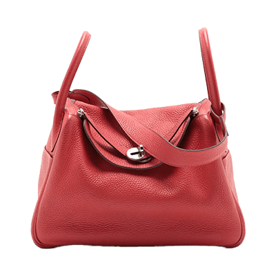 エルメス リンディ30 トリヨンクレマンス ルージュカザック シルバー