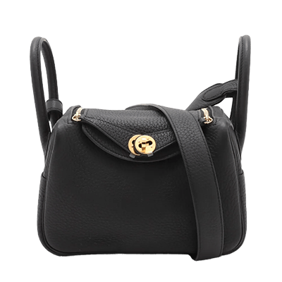 エルメス リンディ ミニ20 トリヨンクレマンス ブラック ゴールド