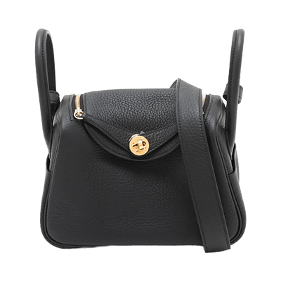 エルメス リンディ ミニ20 トリヨンクレマンス ブラック ゴールド