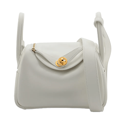 エルメス リンディ ミニ20 ヴォースイフト ホワイト ゴールド