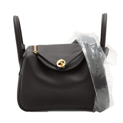 エルメス リンディ ミニ20 ヴォースイフト ショコラ ゴールド