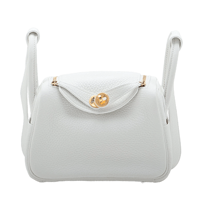 エルメス リンディ ミニ20 トリヨンクレマンス ニューホワイト ゴールド