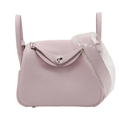 エルメス リンディ ミニ20 ヴェルソ トリヨンクレマンス モーヴペール シルバー