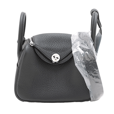 エルメス リンディ ミニ20 トリヨンクレマンス ブラック シルバー